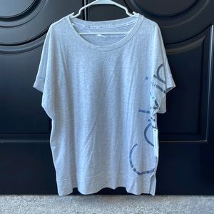 Gray Calvin Klein t shirt with tags!